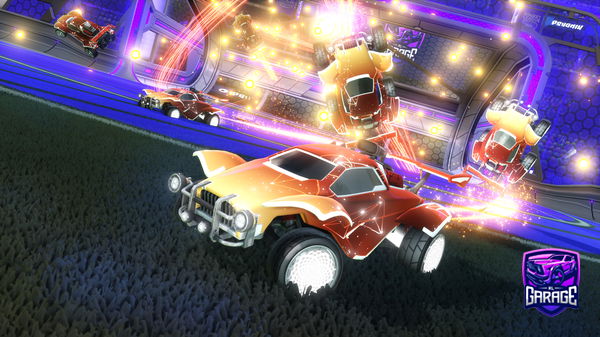 A Rocket League car design from LwGwNw