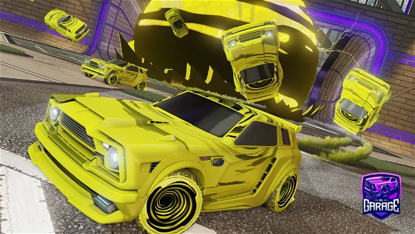 A Rocket League car design from cheesed01
