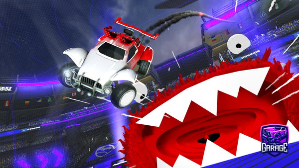 A Rocket League car design from Pooponthefloor69
