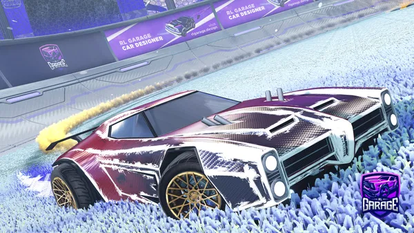 A Rocket League car design from Mathicrack12Q