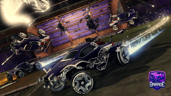 A Rocket League car design from lwhb
