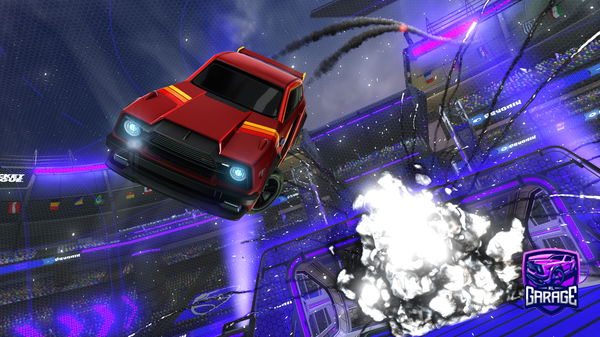 A Rocket League car design from GyroND