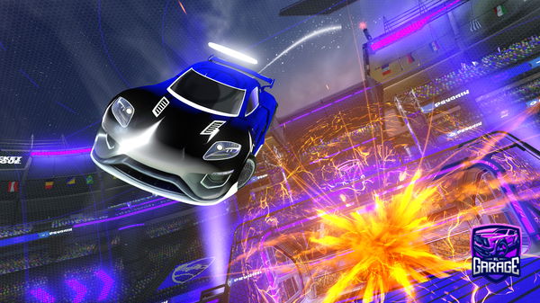 A Rocket League car design from Grapes_SL