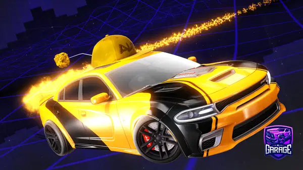 A Rocket League car design from hamood_5046