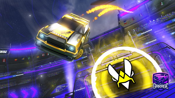 A Rocket League car design from mijoun