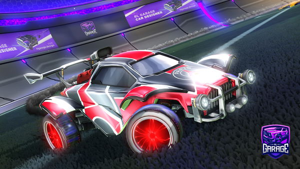 A Rocket League car design from quollguy36