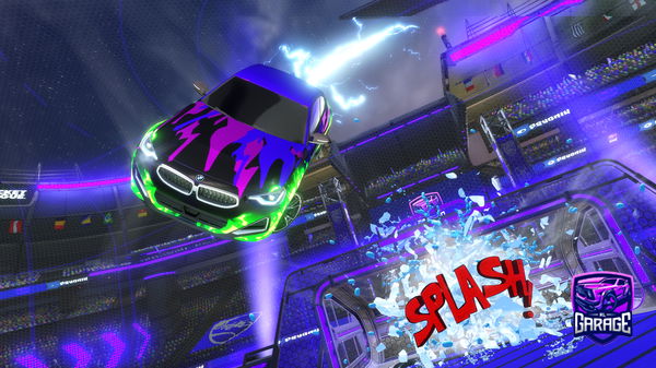 A Rocket League car design from Yagorivas07