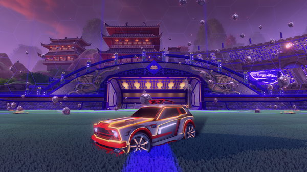 A Rocket League car design from KillCode533