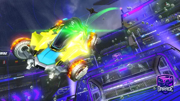 A Rocket League car design from trublud