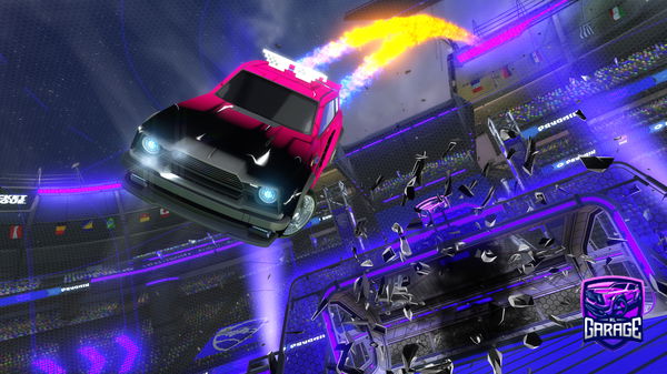 A Rocket League car design from BlossomedXD