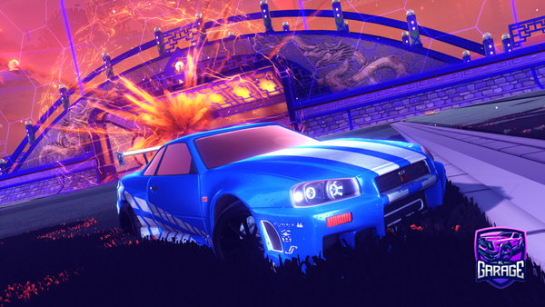 A Rocket League car design from final_guy
