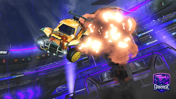 A Rocket League car design from Sithamfr