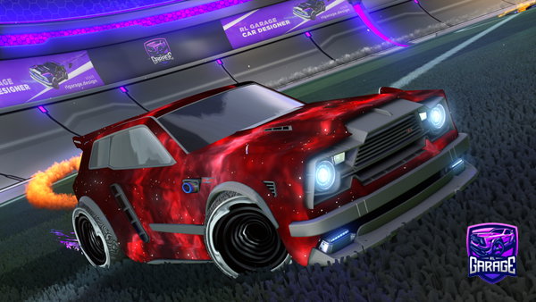 A Rocket League car design from SirFynnster