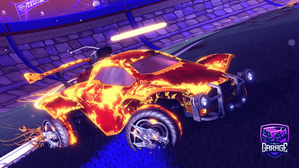 A Rocket League car design from powerknight_1669