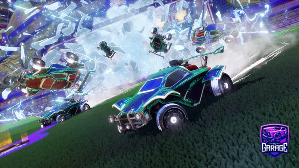 A Rocket League car design from ICEREAL