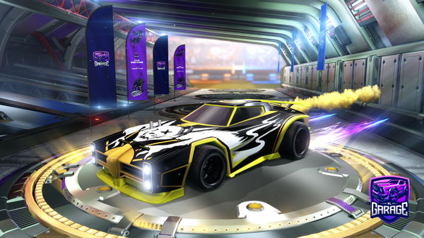 A Rocket League car design from Max33lol33000