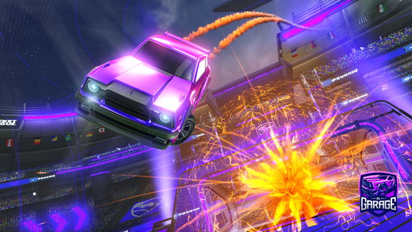 A Rocket League car design from miglezx