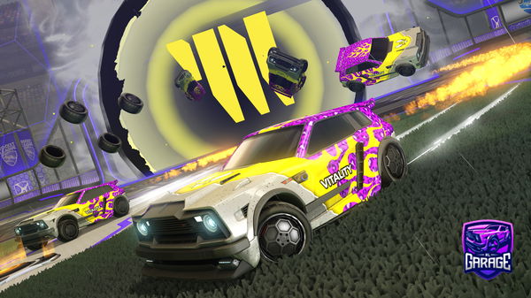 A Rocket League car design from nrg_kuxir