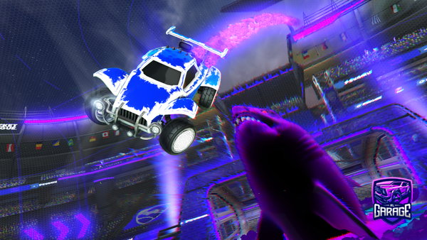 A Rocket League car design from ymk