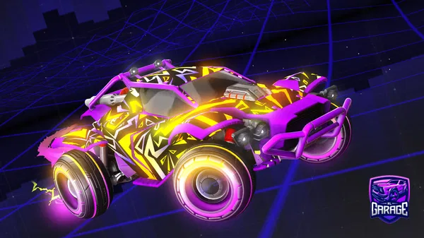 A Rocket League car design from MrRogers143