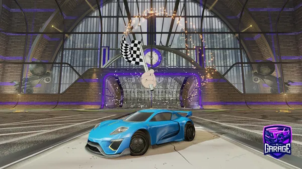 A Rocket League car design from Squrtin