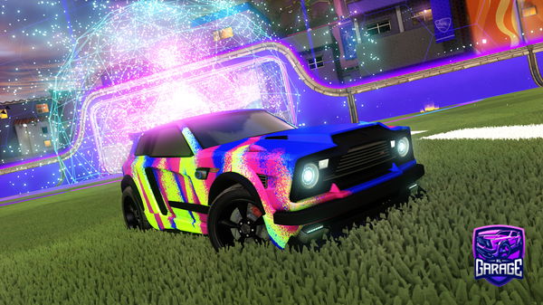 A Rocket League car design from Mati1425