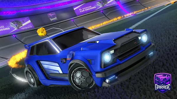 A Rocket League car design from TRA_X