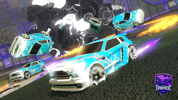 A Rocket League car design from Murkshot