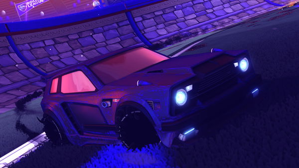 A Rocket League car design from DingoLand