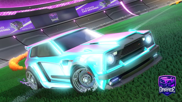 A Rocket League car design from H4-NeXTe-4