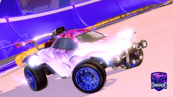 A Rocket League car design from gibborl
