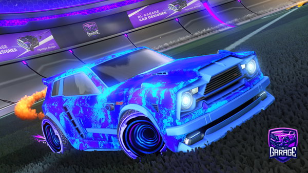 A Rocket League car design from YannLeCroissant