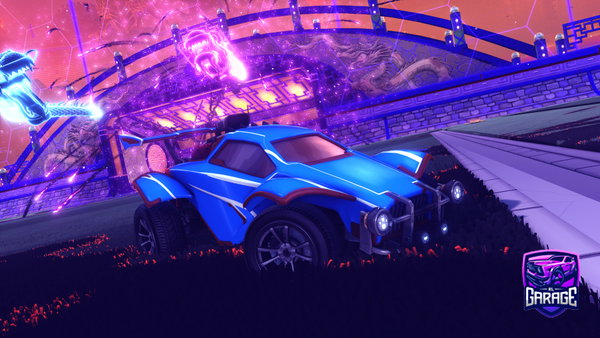 A Rocket League car design from miga28