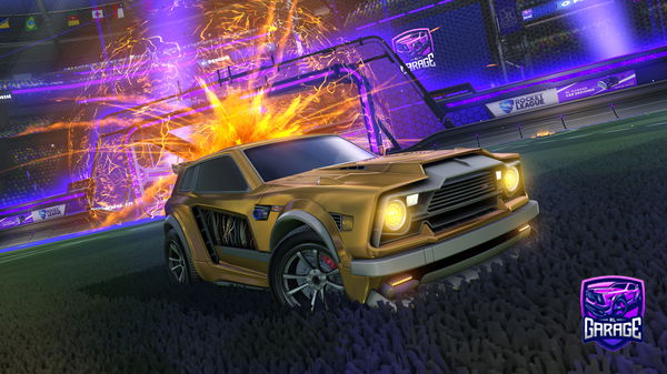 A Rocket League car design from airmoist