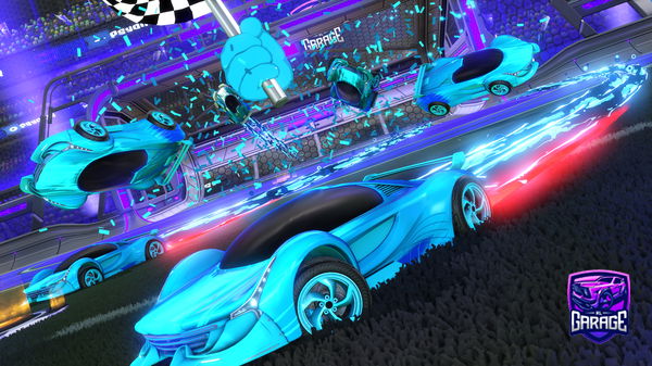 A Rocket League car design from DieAnotherDay55