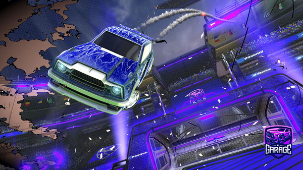 A Rocket League car design from Sm4sher709