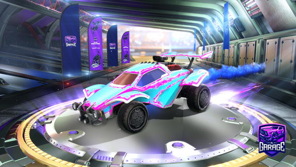 A Rocket League car design from Flammable831