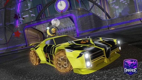 A Rocket League car design from UrsaMajorThumbz