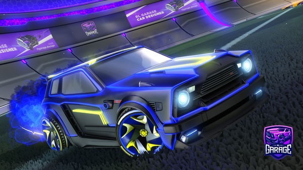 A Rocket League car design from ThePotatoDoge