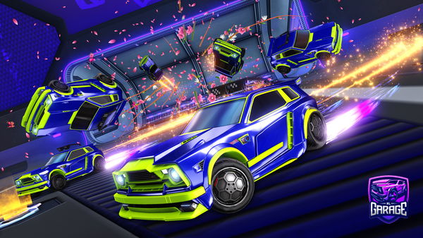 A Rocket League car design from Julaza