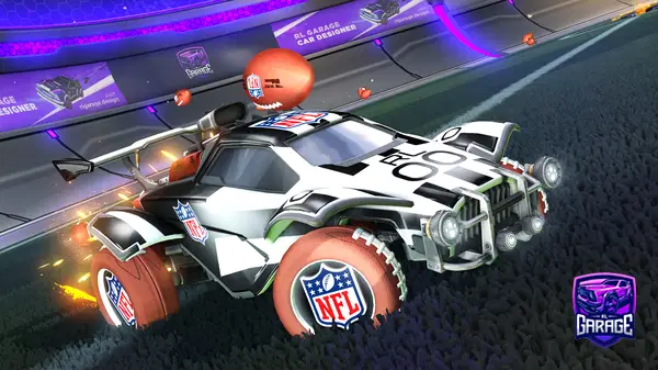 A Rocket League car design from stinkstakstunk