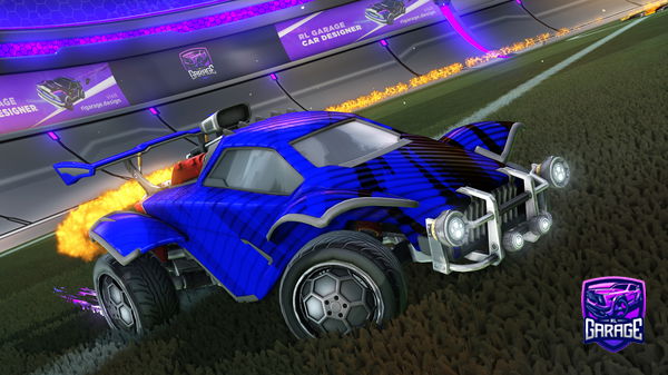 A Rocket League car design from Huvz