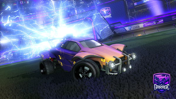 A Rocket League car design from Evidently