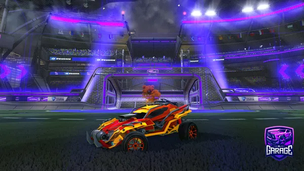 A Rocket League car design from metalhawk947