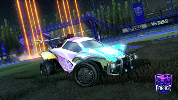 A Rocket League car design from Urban6