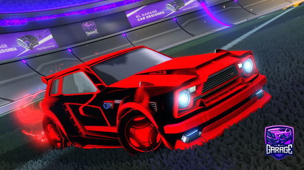 A Rocket League car design from Zxtos