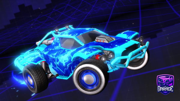 A Rocket League car design from freddospegetto