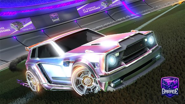 A Rocket League car design from rukey