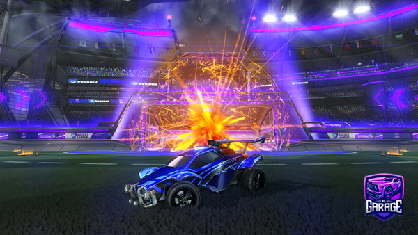 A Rocket League car design from PsychoFxcus