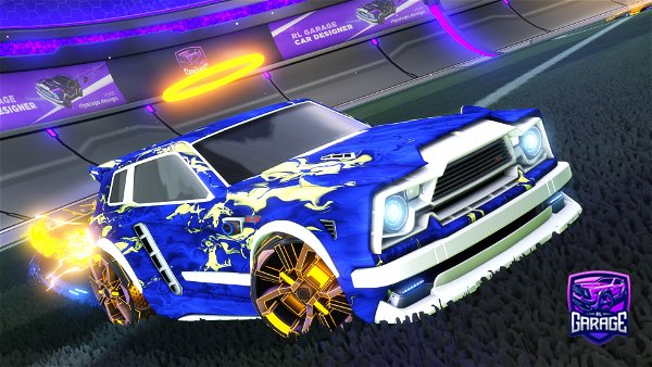A Rocket League car design from DOnutKing101